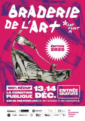 Flyer Braderie de l'art 2025